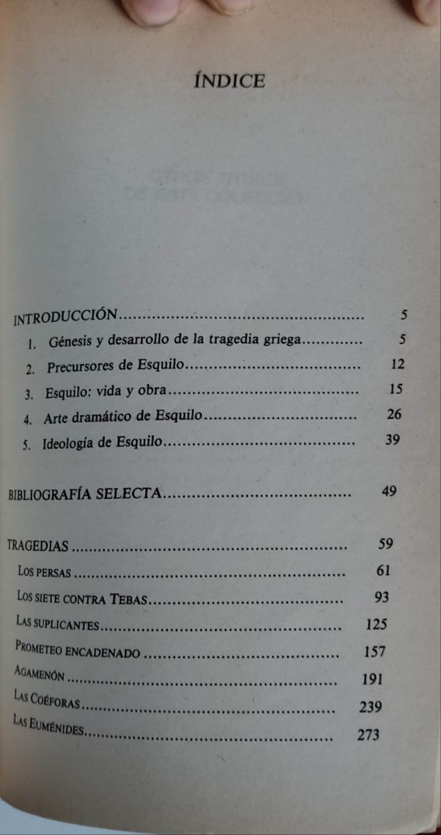 Tragedias completas de Esquilo