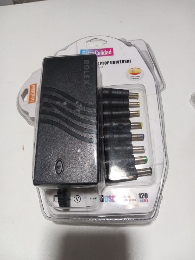 CARGADOR UNIVERSAL ORDENADOR 120W o 90W
