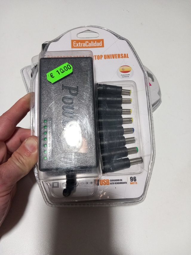 CARGADOR UNIVERSAL ORDENADOR 120W o 90W