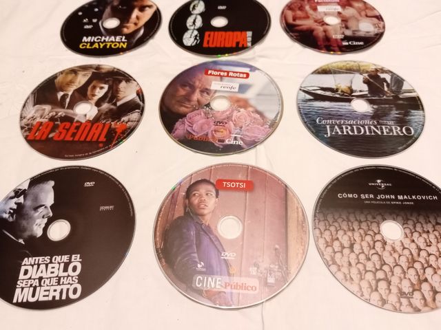 28 PELÍCULAS DVD por 10€