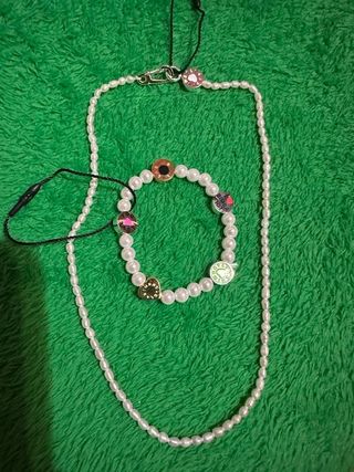 Pulsera  perlas bimba y lola 