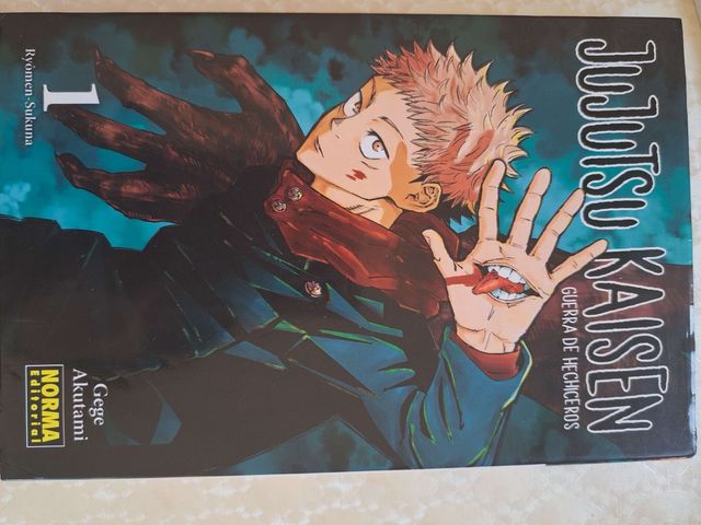 Jujutsu kaisen 1 manga en español