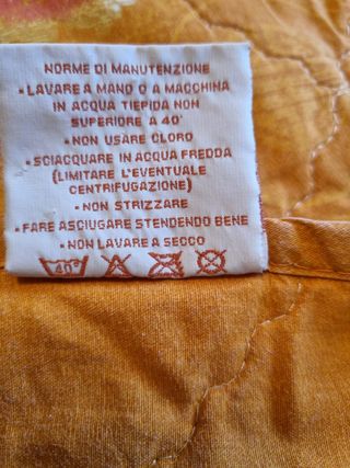 Trapunta matrimoniale leggera cotone