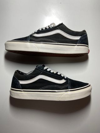 Vans old skool negras y blancas talla 39