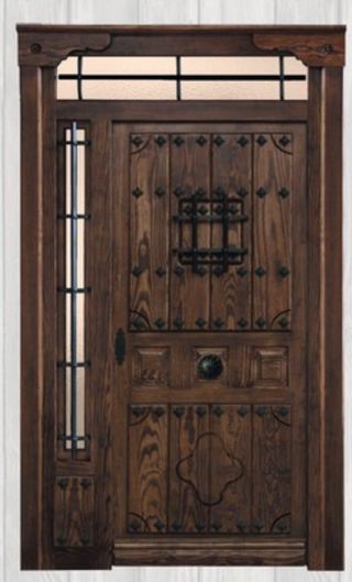 Puertas de Calle en Madera Maciza