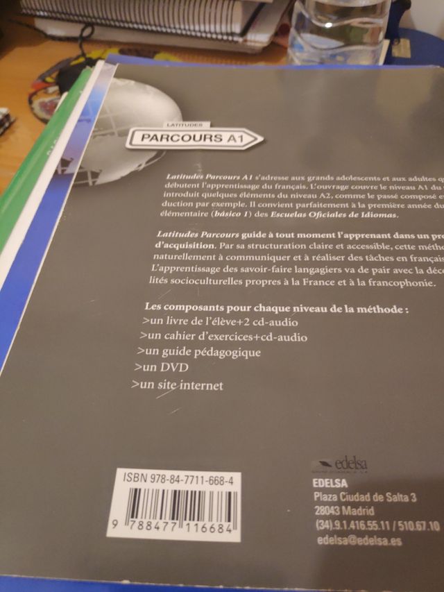 Parcours A1. Methode + Cahier