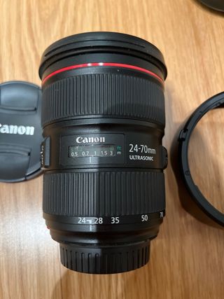 Objetivo Canon EF 24-70mm f/2.8L II USM - serie L