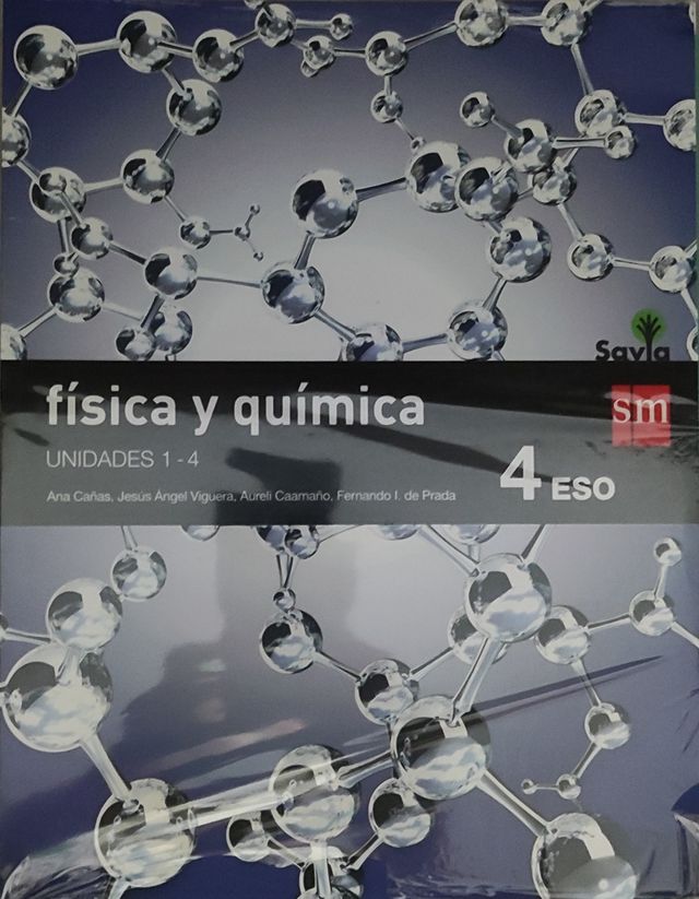 Física Química 4 ESO, editorial SM - 9788467587067