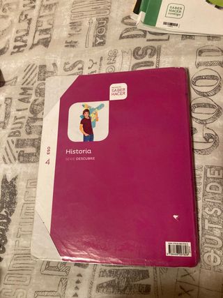 Libro de texto de historia, 4 ESO