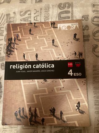 Libro de texto de Religión católica 4 ESO
