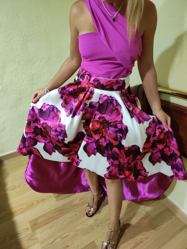 corpiño y falda de vestir