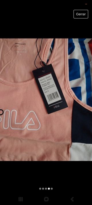 Top Fila talla S