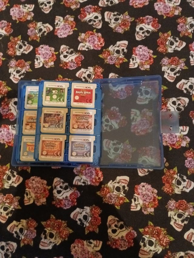 Cajeta juegos Nintendo 