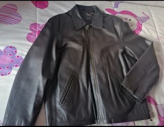 Cazadora 100% piel caprina de hombre