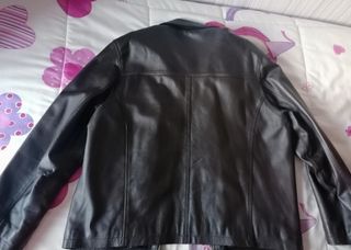 Cazadora 100% piel caprina de hombre