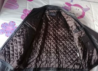 Cazadora 100% piel caprina de hombre