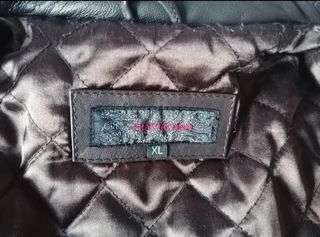 Cazadora 100% piel caprina de hombre