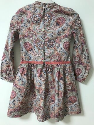 vestido estampado niña