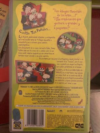 Película Rugrats Aventura en pañales VHS