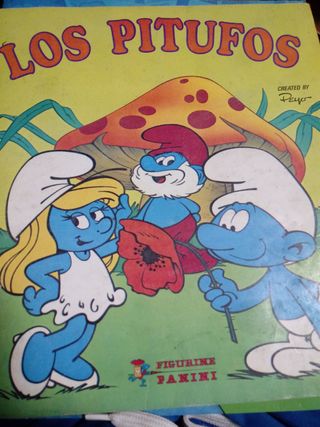 ALBUM LOS PITUFOS COMPLETO