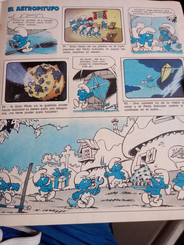 ALBUM LOS PITUFOS COMPLETO