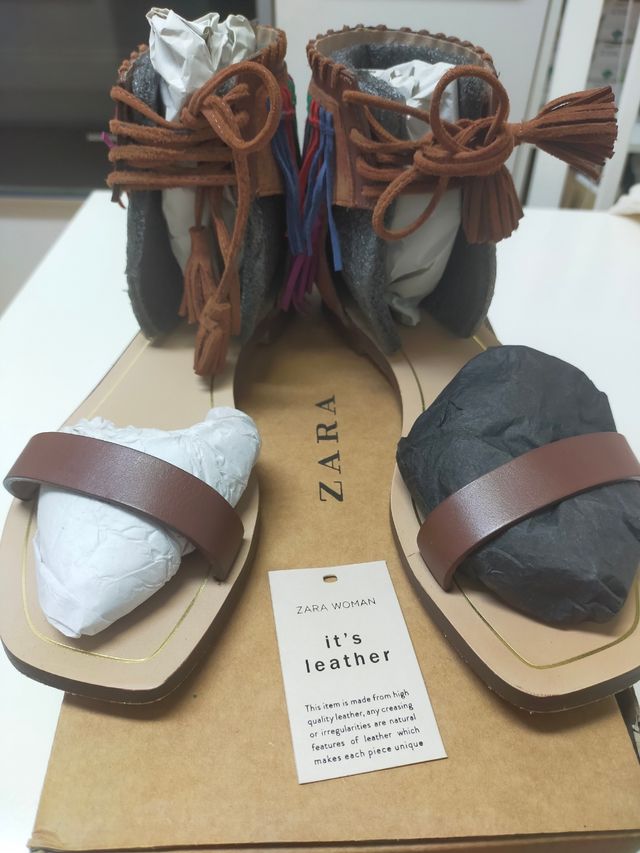 Sandalias Zara talla 37