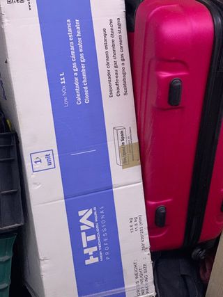 Calentador de gas natural