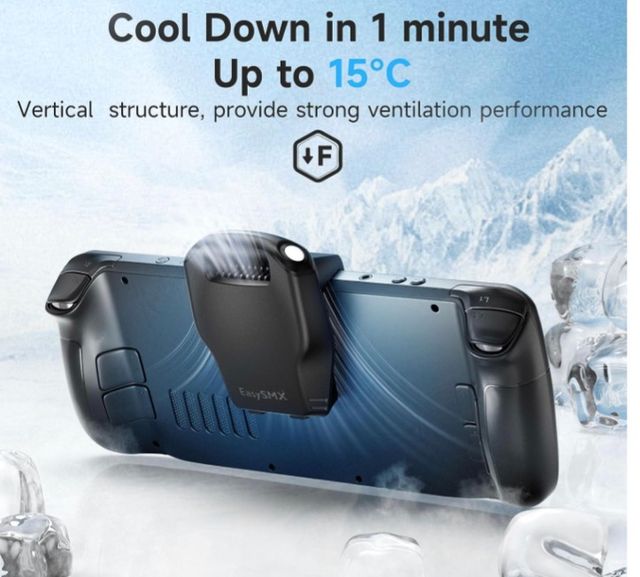 Ventilador Radiador de Steam Deck