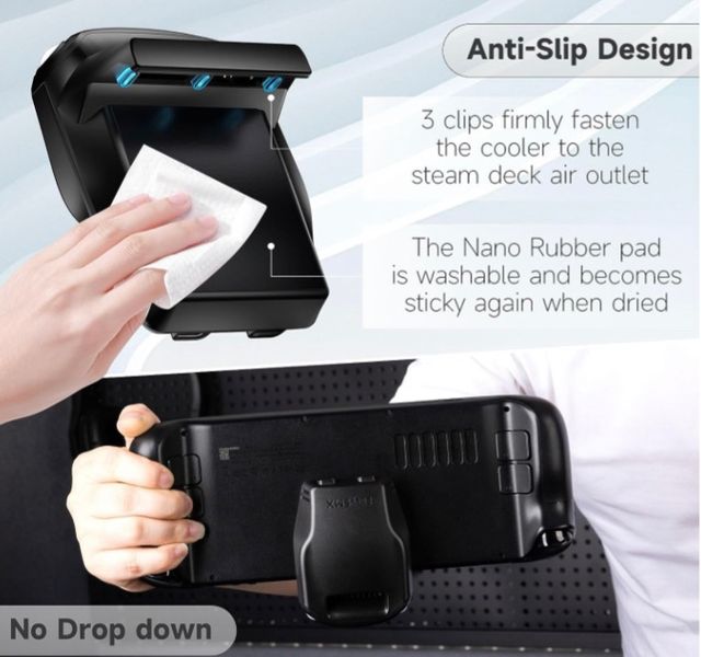 Ventilador Radiador de Steam Deck