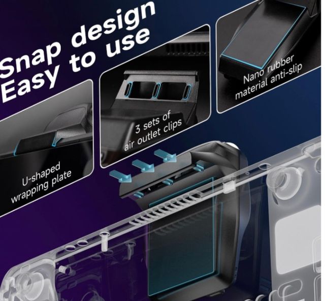 Ventilador Radiador de Steam Deck