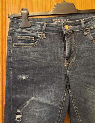 Pantalón denim jeans vaquero azul. Skinny nuevos