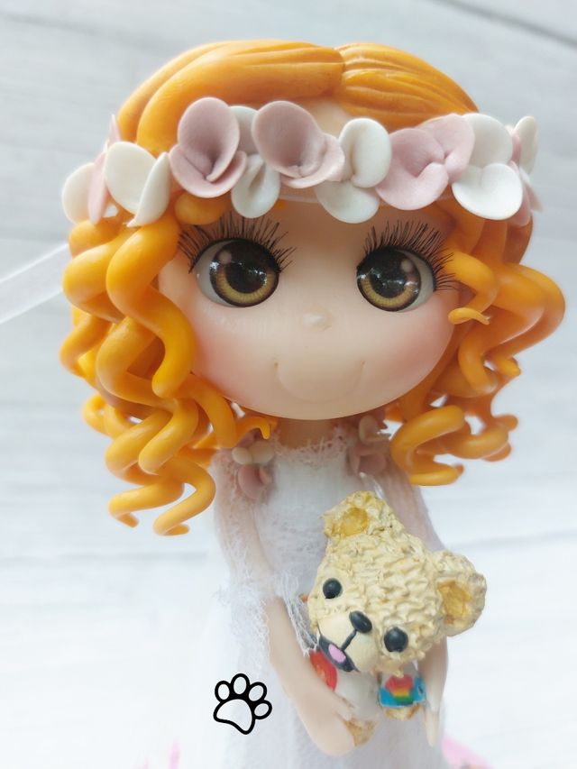 Muñeca comunión  niña