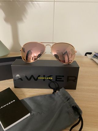 Gafas de sol Hawkers tipo piloto espejo
