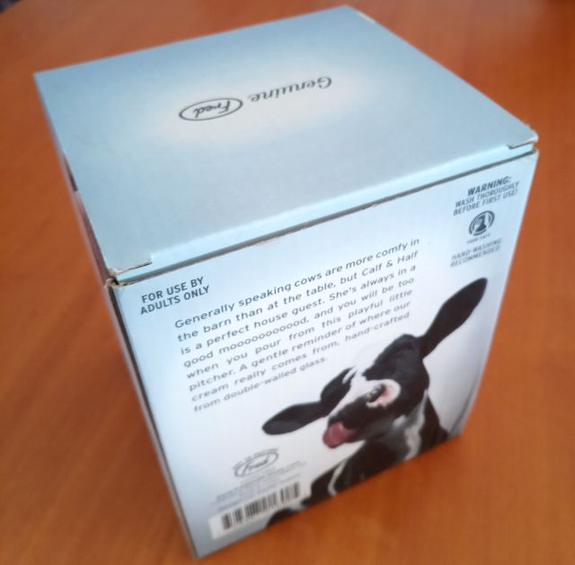 Jarrita de Leche Calf & Half Fred