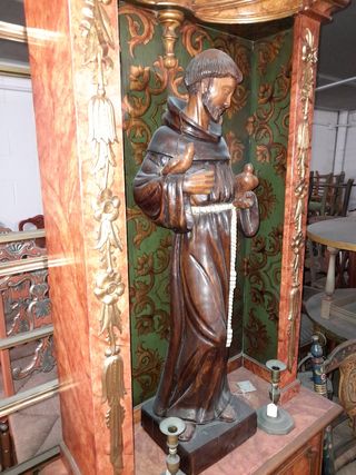 Figura de San Francisco de asís capilla (conjunto)