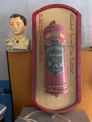 CARTEL DECORATIVO EXTINTOR