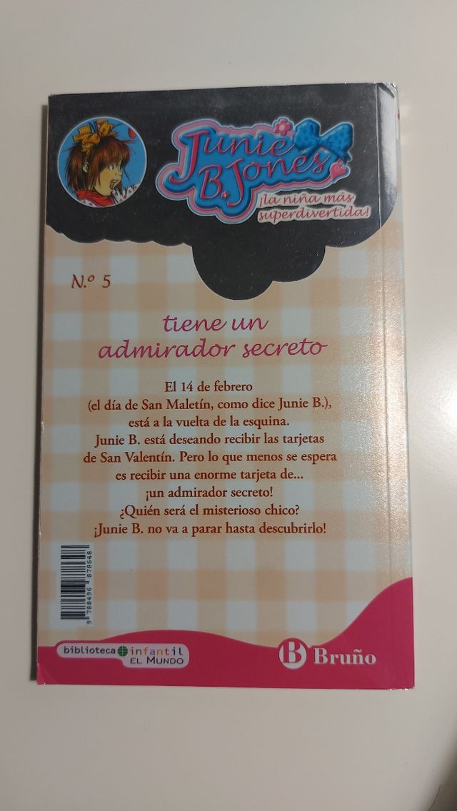 Junie B. Jones tiene un admirador secreto