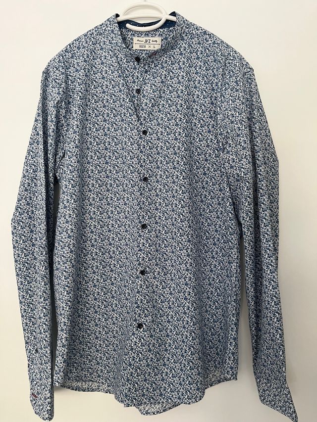 Camisa manga larga hombre tallas XL, L y M