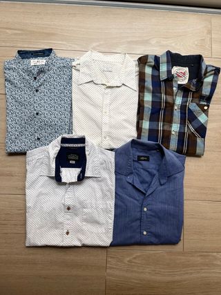 Camisa manga larga hombre tallas XL, L y M