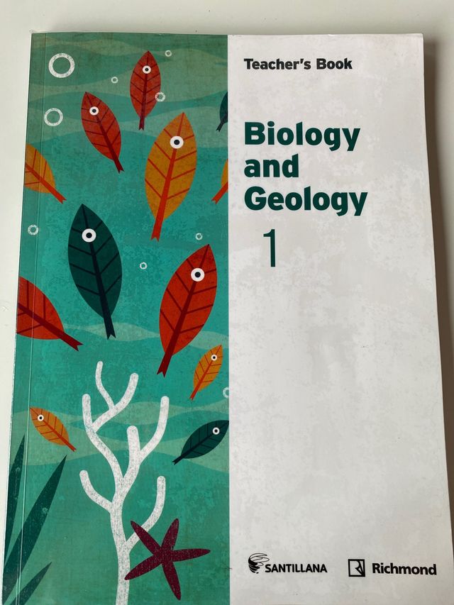 Biology and Geology 1. Teacher’s Book. Santillana