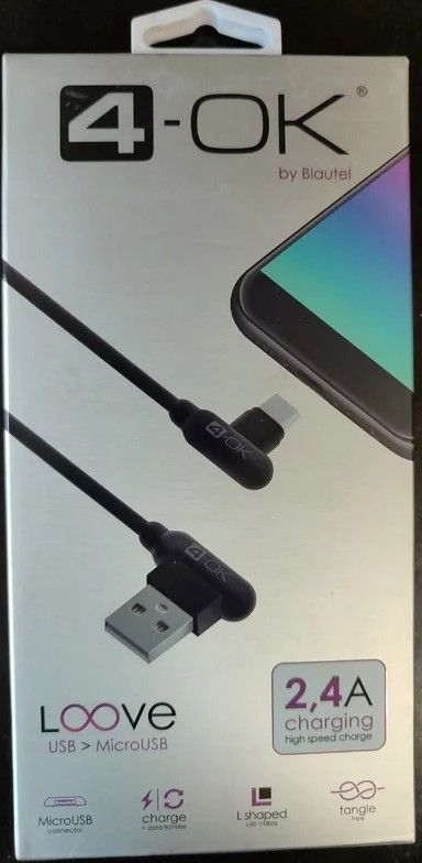 Cavo USB-C + cavo microUSB al gomito