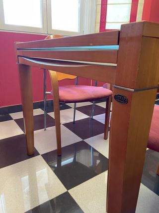 Mesa de comedor extensible – Cristal templado