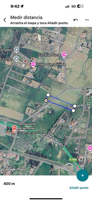 Terreno en  calle campiñuela baja 4400 m con agua/