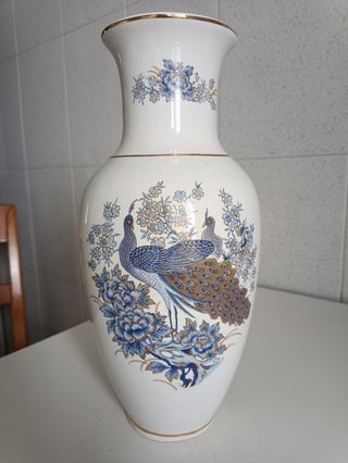jarrón de porcelana