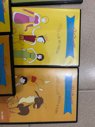 Cuentos en dvd de los Hermanos Grimm