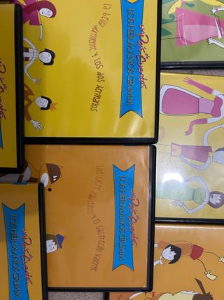 Cuentos en dvd de los Hermanos Grimm