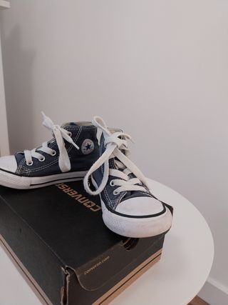 Converse azul marino talla 23 sale