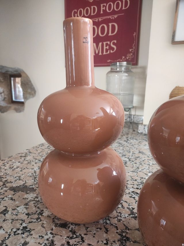 Jarrones tipo Zara home, dos