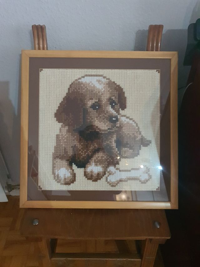 Cuadro punto de cruz