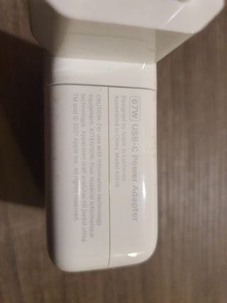 Cargador Original Apple USB C para MacBook Pro/Air